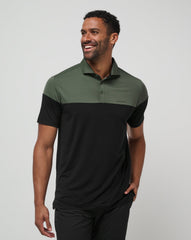 Heater Pro Color Block Polo| Travis Mathew