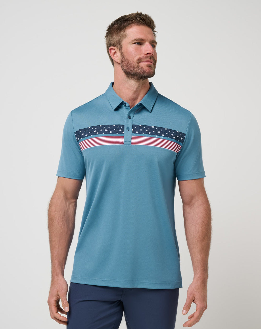 Good Good Patriot Polo| Travis Mathew