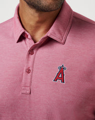 Los Angeles Angels Playoff Pitch Polo| Travis Mathew