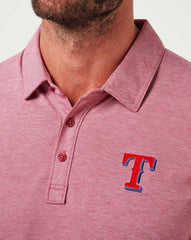 Texas Rangers The Zinna Polo| Travis Mathew