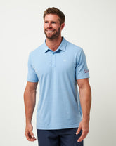 Texas Rangers The Heater Polo| Travis Mathew