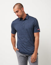 Atlanta Braves The Heater Polo| Travis Mathew