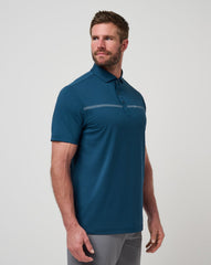 Heater Pro Chest Stripe Polo| Travis Mathew