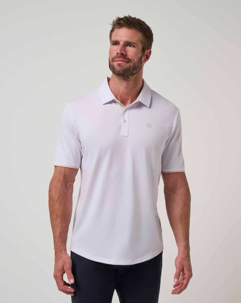 Featherweight On The Grind Polo| Travis Mathew