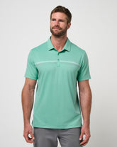 Featherweight Chest Stripe Polo| Travis Mathew