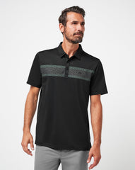 Good Good Chest Stripe Polo| Travis Mathew