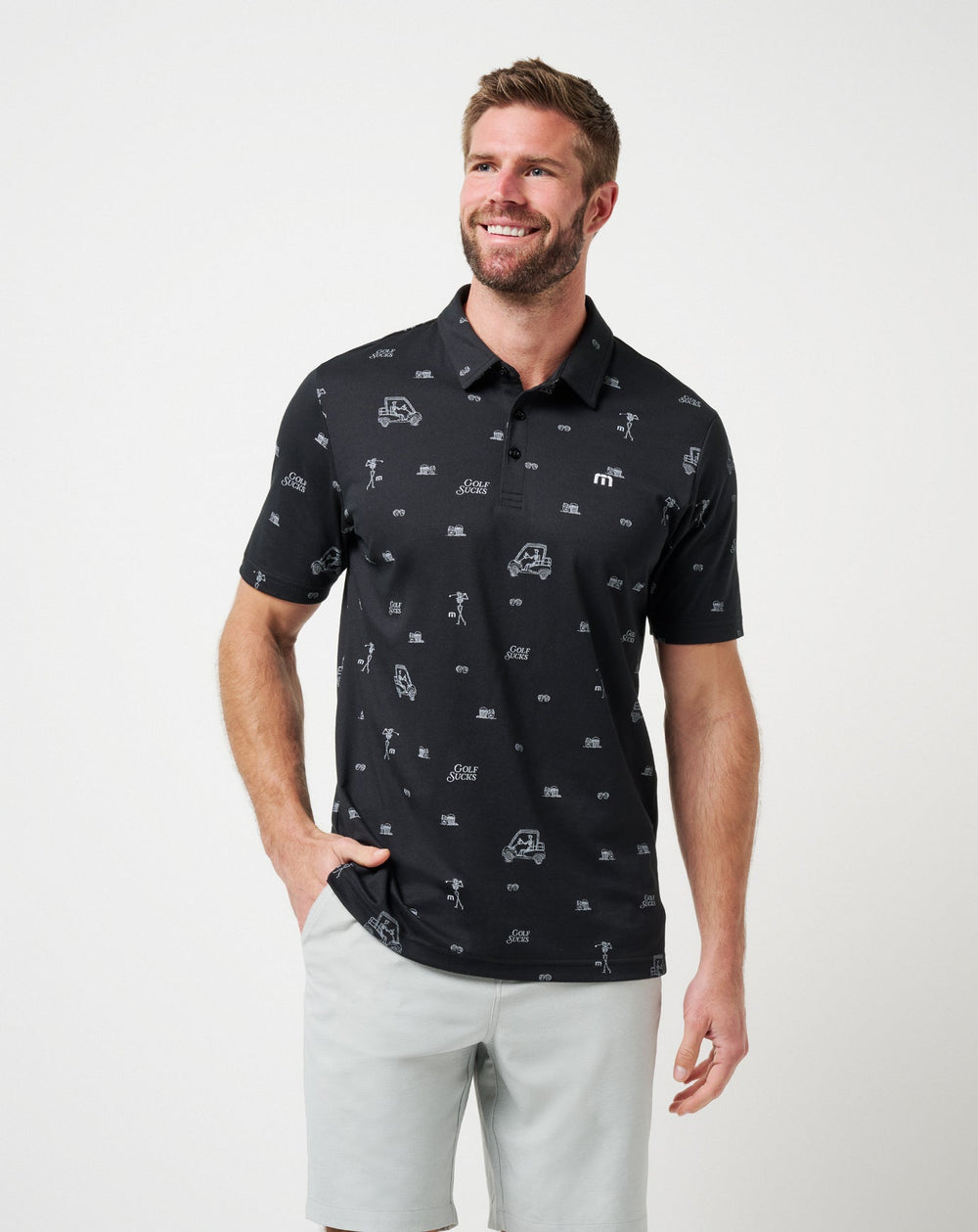 Golf Sucks Polo| Travis Mathew