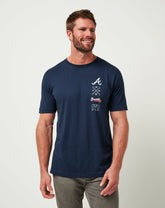 Atlanta Braves Sunset Slam Tee| Travis Mathew