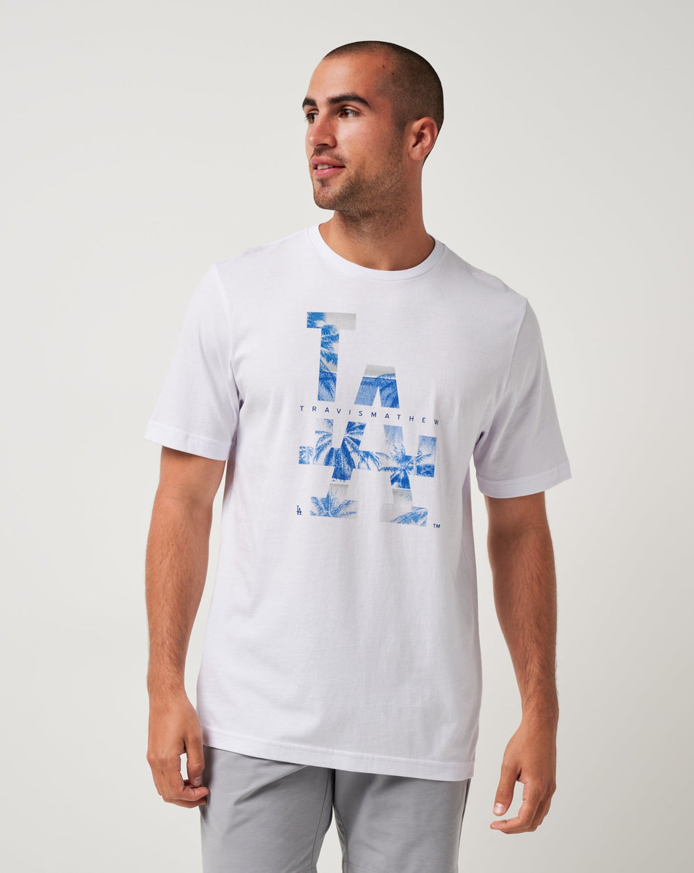 Los Angeles Dodgers Bleacher Breeze Tee| Travis Mathew