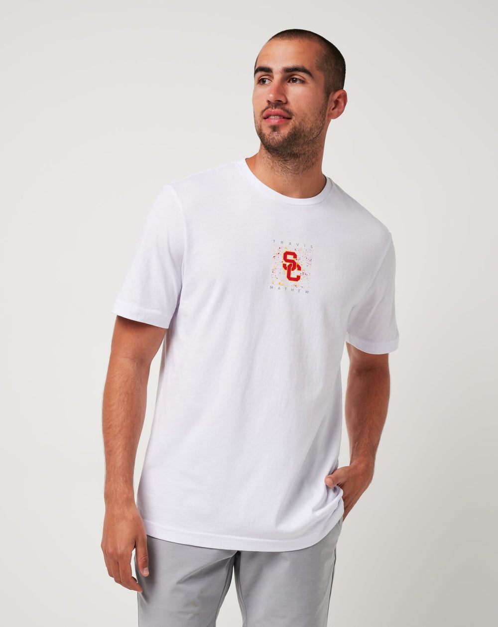 USC School Spirit Tee| Travis Mathew