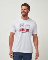 Arizona Diamondbacks Strike One Tee| Travis Mathew
