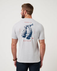 Travel Diary Tee| Travis Mathew