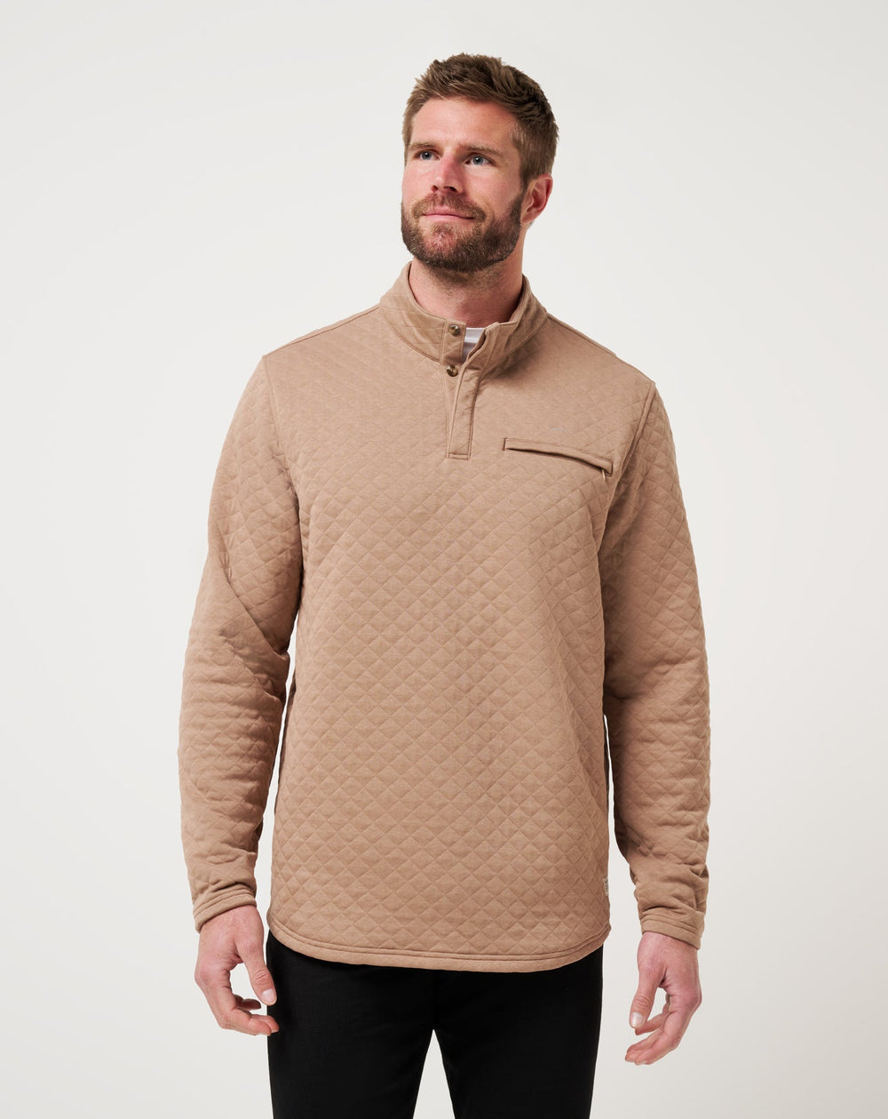 Transatlantic Quarter Zip| Travis Mathew