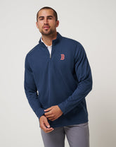 Boston Red Sox Time To Tailgate Quarter Zip| Travis Mathew