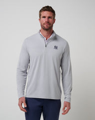 New York Yankees Time To Tailgate Quarter Zip| Travis Mathew