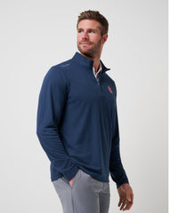St Louis Cardinals Time To Tailgate Quarter Zip| Travis Mathew