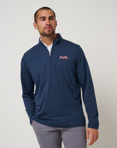 Atlanta Braves Time To Tailgate Quarter Zip| Travis Mathew