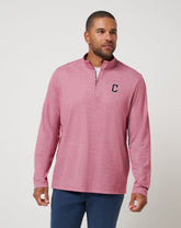 Cleveland Guardians Time To Tailgate Quarter Zip| Travis Mathew