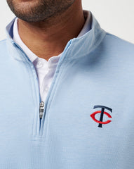Minnesota Twins Time To Tailgate Quarter Zip| Travis Mathew