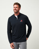 Arizona Diamondbacks The Heater Quarter Zip| Travis Mathew