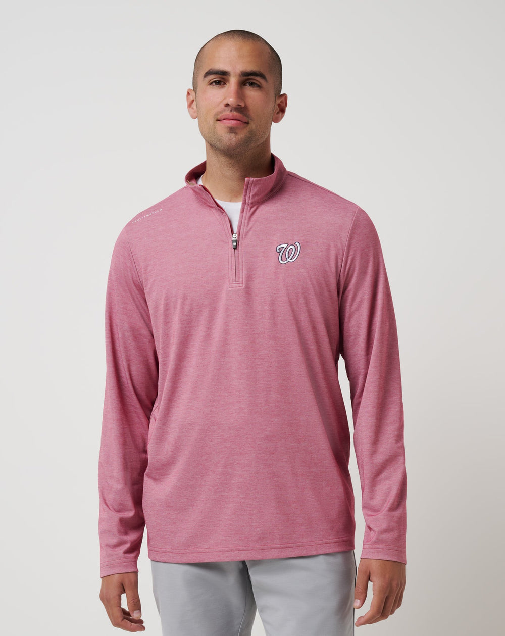 Washington Nationals Time To Tailgate Quarter Zip| Travis Mathew