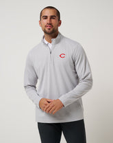 Cincinatti Reds Time To Tailgate Quarter Zip| Travis Mathew