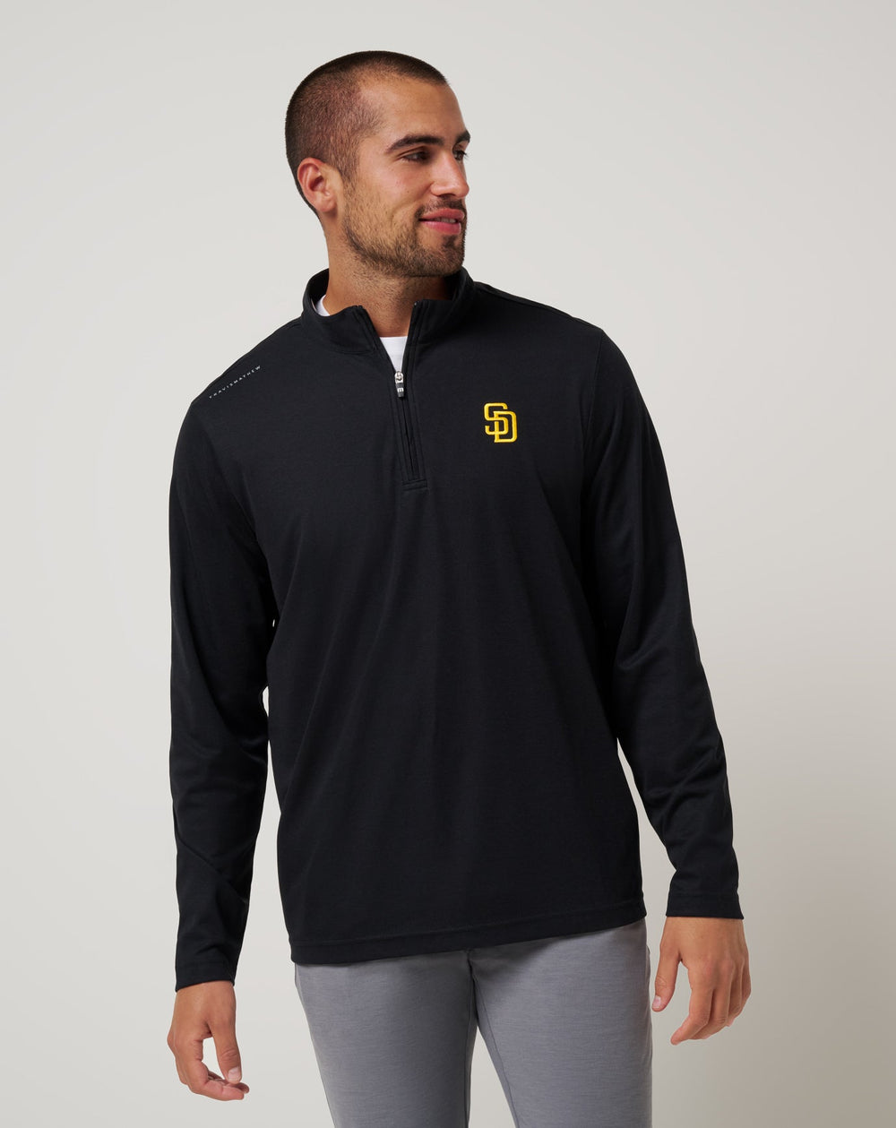 San Diego Padres Time To Tailgate Quarter Zip| Travis Mathew