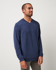 Amenities V-Neck Crew| Travis Mathew