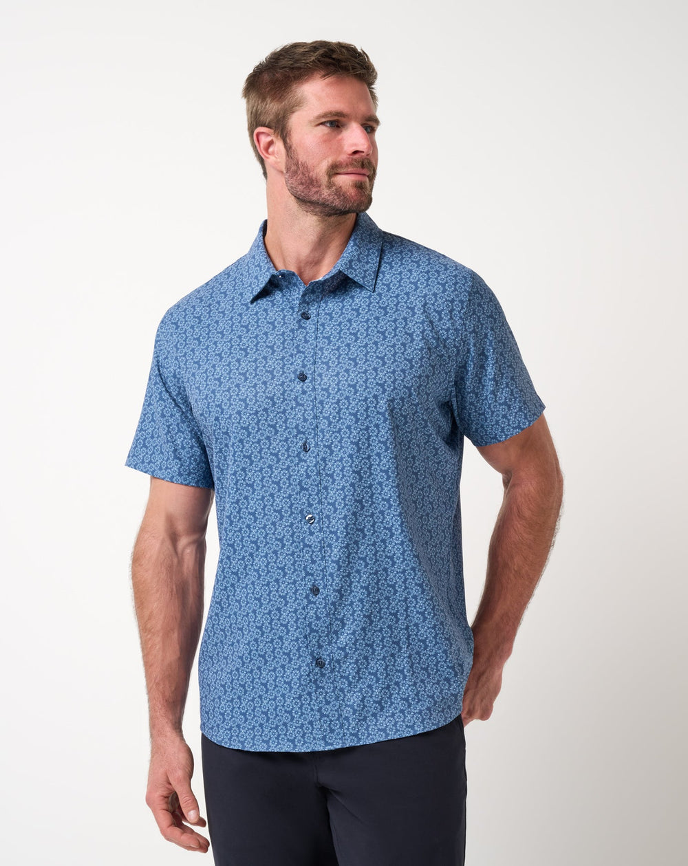 Techwoven Sunlight Button-Up| Travis Mathew