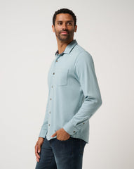Comfortknit TM Social Club Button-Up| Travis Mathew