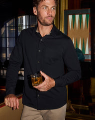 Comfortknit TM Social Club Button-Up| Travis Mathew