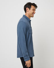 Cloud Waffle Shirt Jacket| Travis Mathew