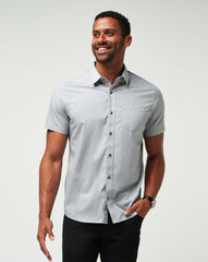 Across The Pond Button-Up| Travis Mathew