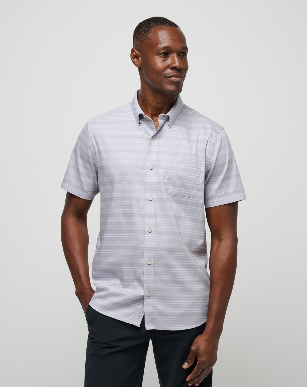 On The Table Button-Up| Travis Mathew