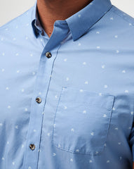 Wind It In Button-Up| Travis Mathew