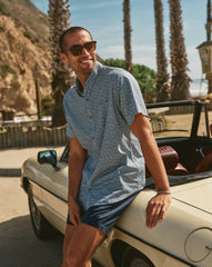 Techwoven Country Mile Button-Up| Travis Mathew