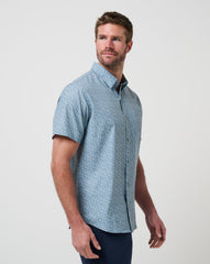 Techwoven Country Mile Button-Up| Travis Mathew