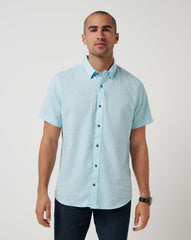 Early Check In Button-Up| Travis Mathew