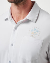 Poolside Pitcher Button-Up| Travis Mathew