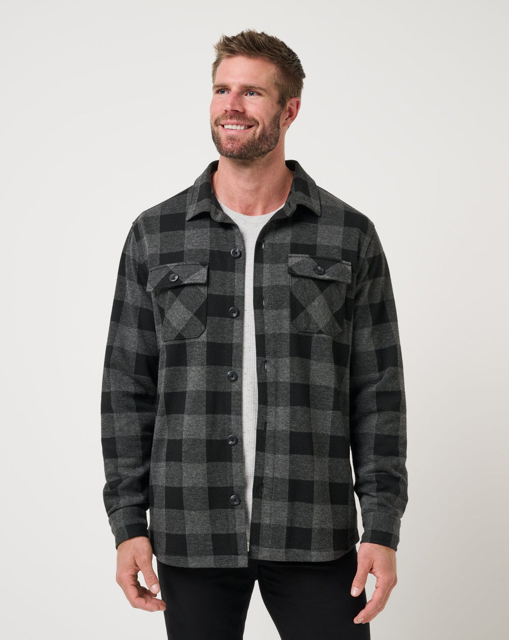 Return Flight Shirt Jacket| Travis Mathew