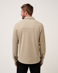 Peak Fleece Shirt Jacket| Travis Mathew