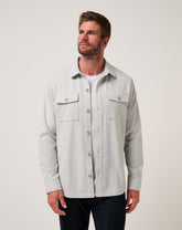 Wanna Bet Shirt Jacket| Travis Mathew