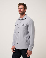 Peak Fleece Shirt Jacket| Travis Mathew
