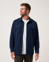 Wanna Bet Shirt Jacket| Travis Mathew