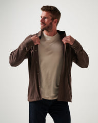 Cloud Shirt Jacket| Travis Mathew