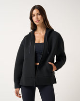 Cloudscape Zip Hood| Travis Mathew