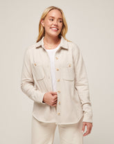 Cloud Fleece Shacket| Travis Mathew