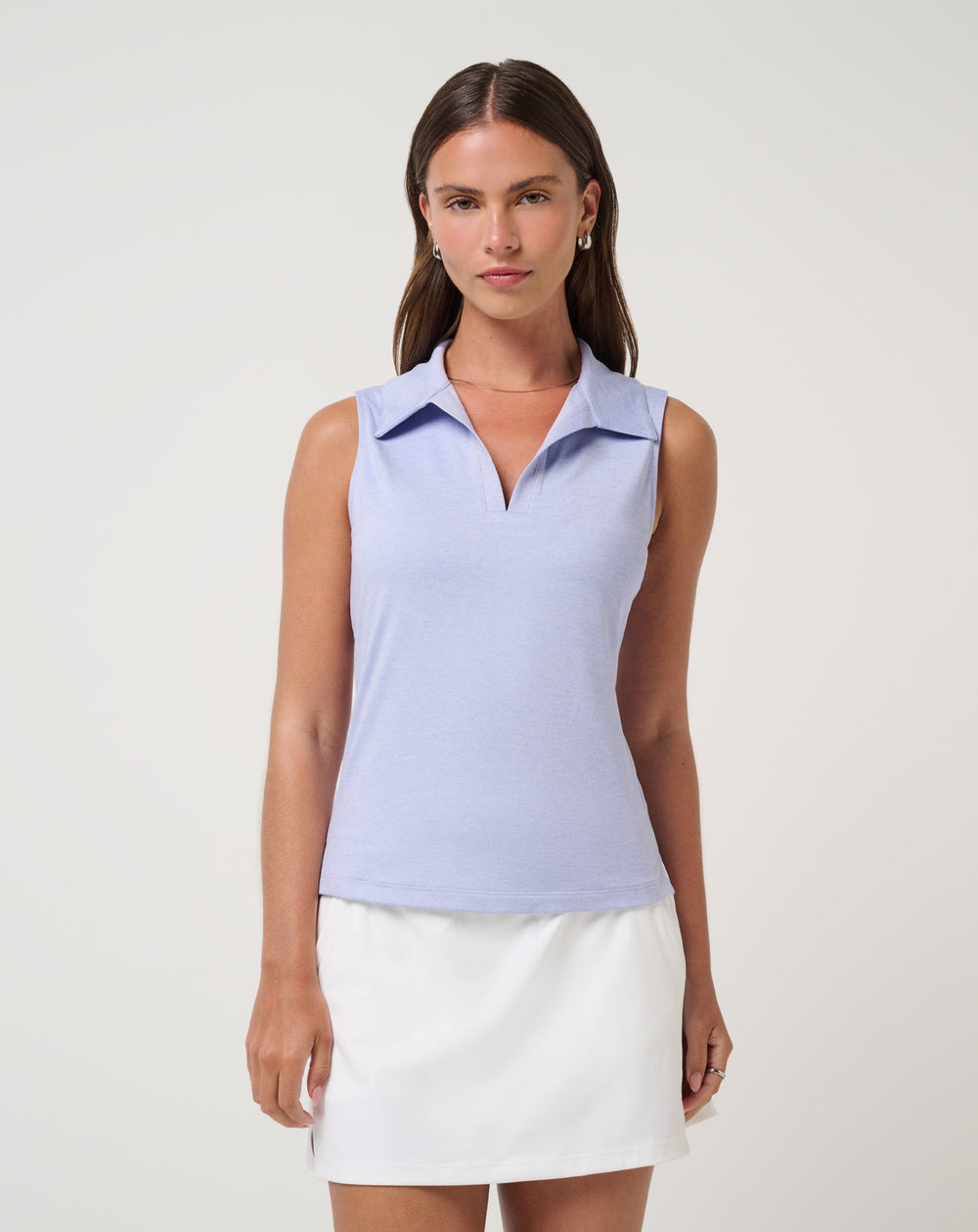 Skyloft Light Sleeveless Polo| Travis Mathew