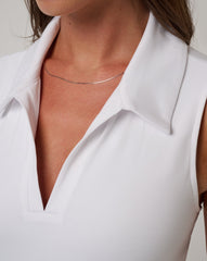 Skyloft Light Sleeveless Polo| Travis Mathew