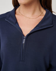 Skyloft Soft Echo Half Zip| Travis Mathew